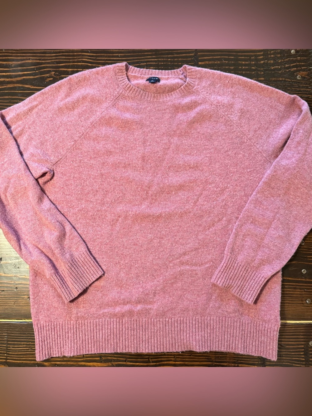 J. Crew crewneck lambswool blend sweater XL